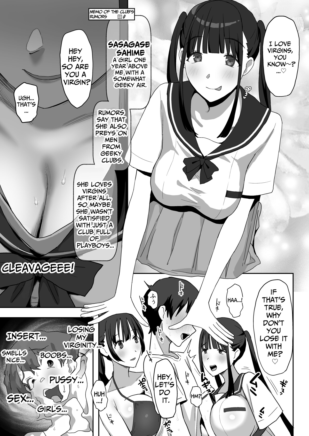 Hentai Manga Comic-Only One Guy At The Fuck Club's Intensive Training Camp-Read-30